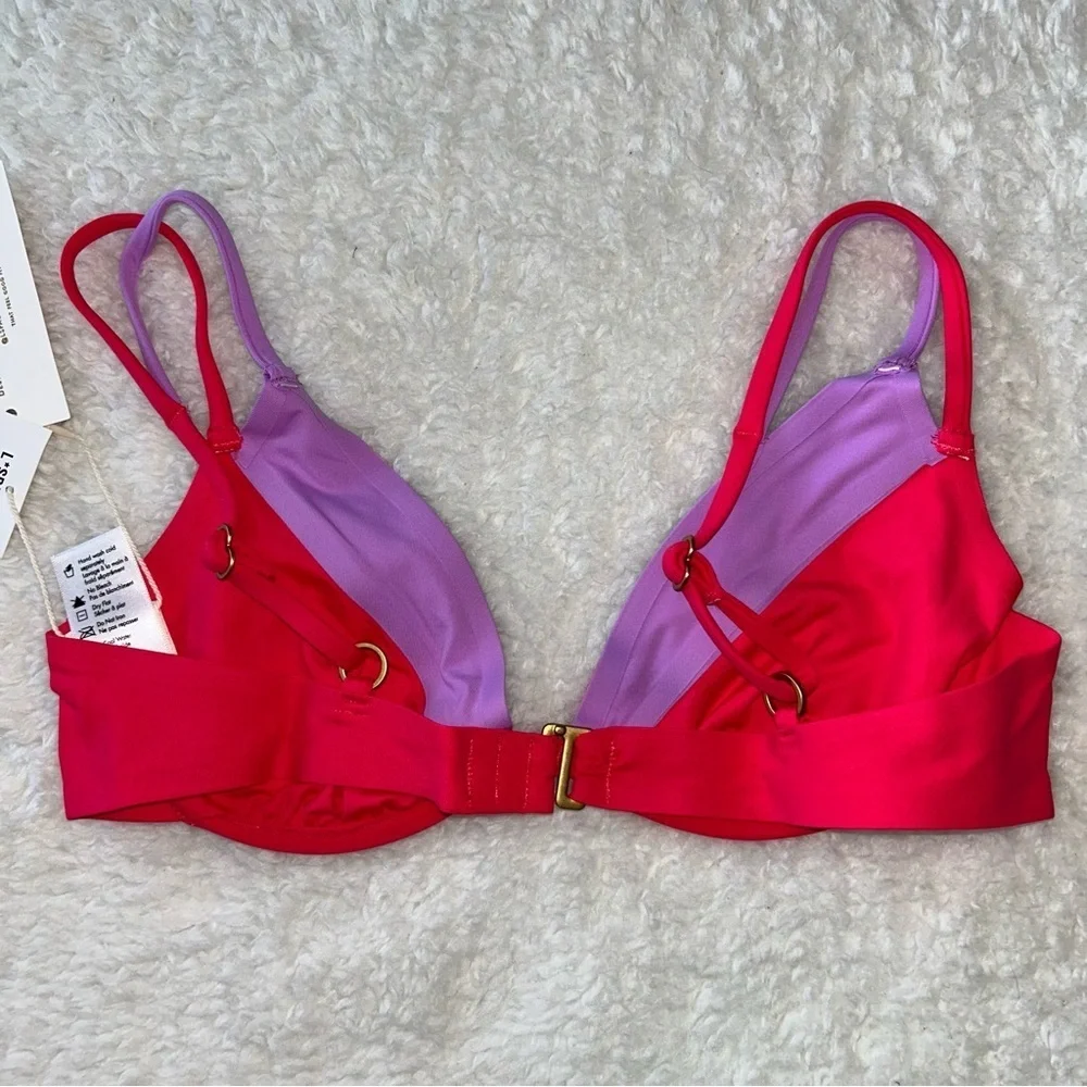 L*Space Fused Zendaya Bikini Top XS NWT